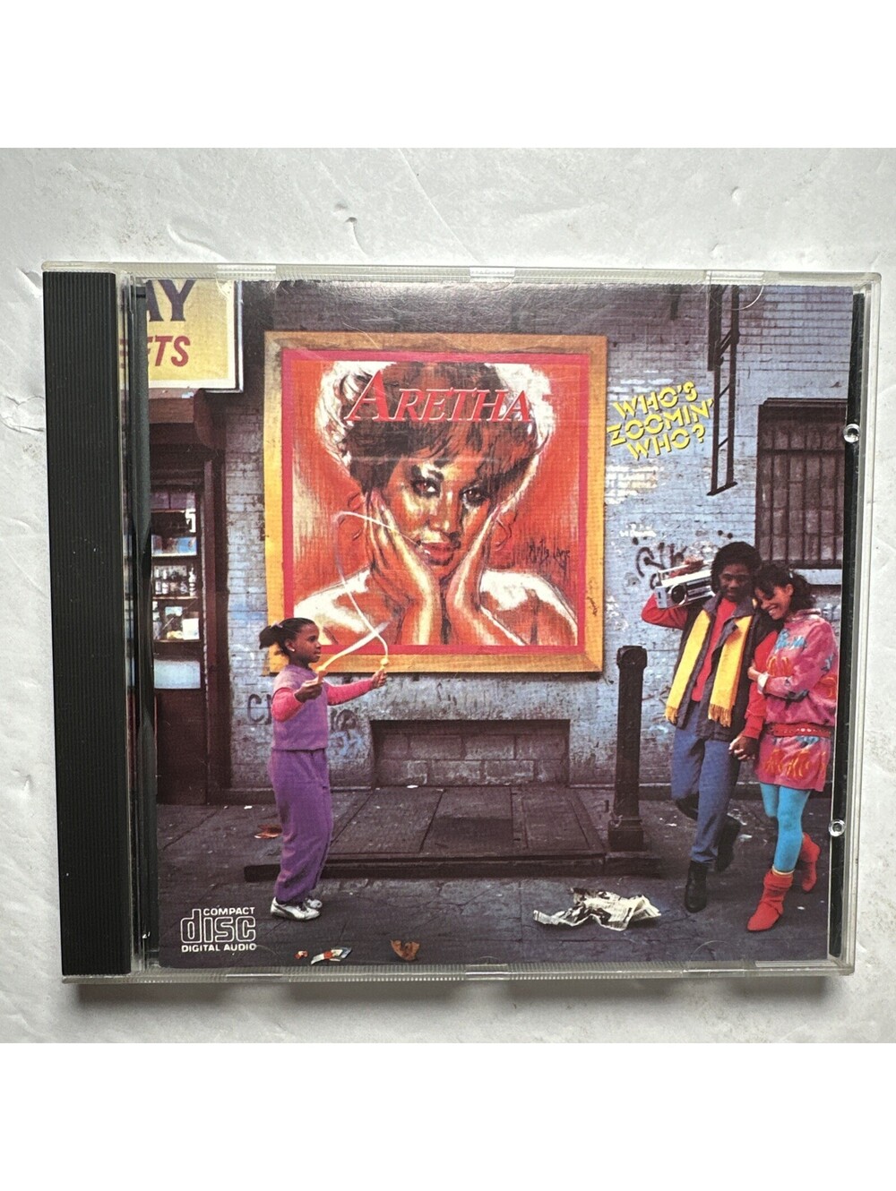 Aretha Franklin Who’s Zoomin’ Who CD 1985 Arista ARCD 8286 R&B Soul